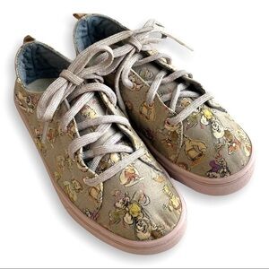 Toms Limited Edition Disney Seven Dwarfs Lenny Lace Up low top Kids Sneakers